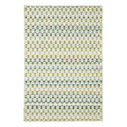 Poppy Handwoven Wool Rug | Moss: 2' x 3'