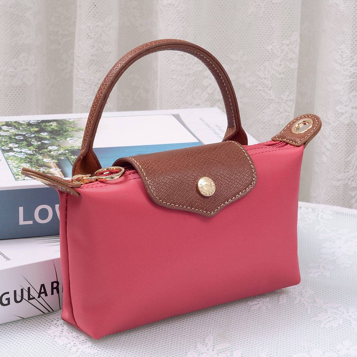HM781 Penny Nylon Mini Crossbody Bag: Kelly Green