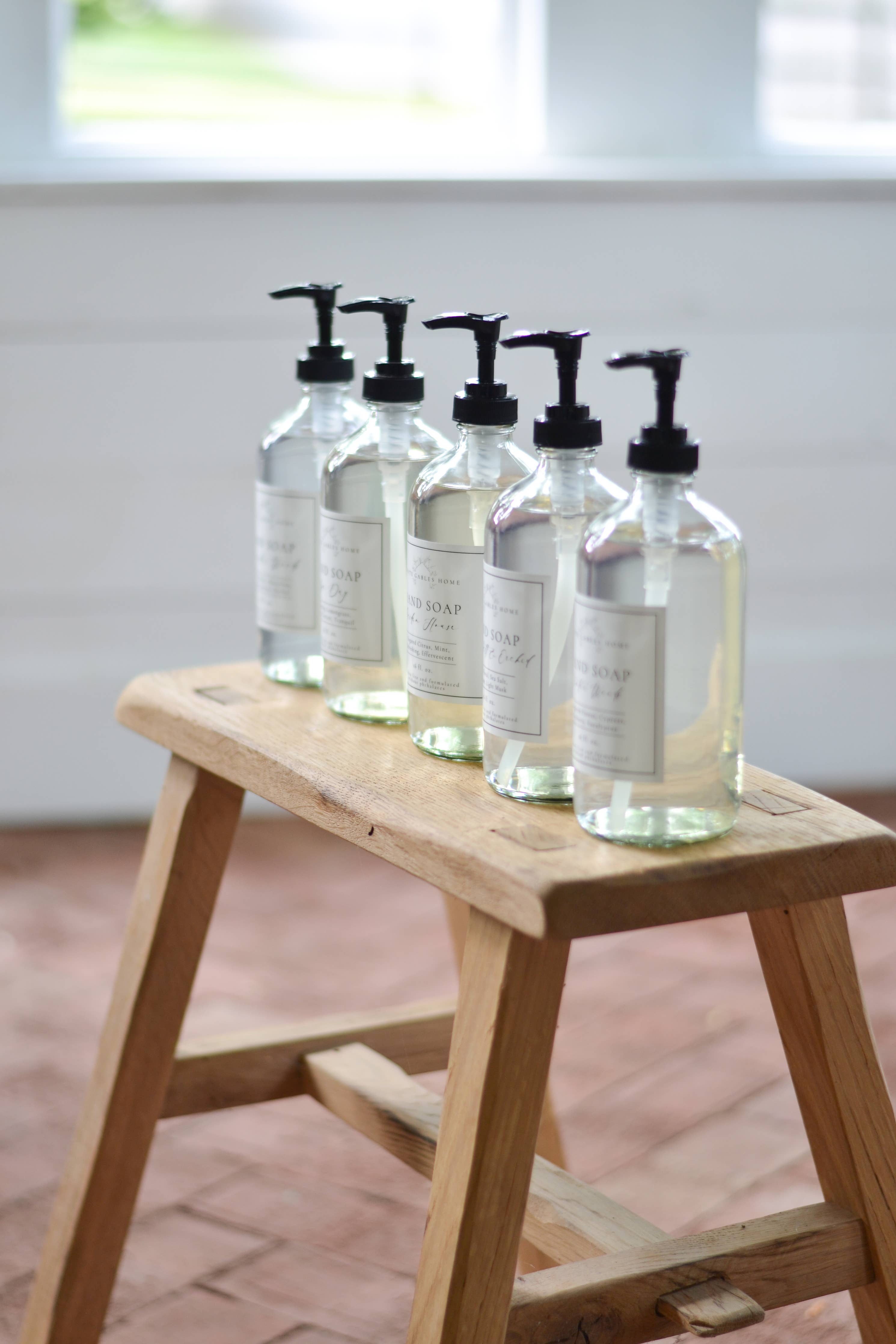 Garden House Hand Soap In Glass Jar