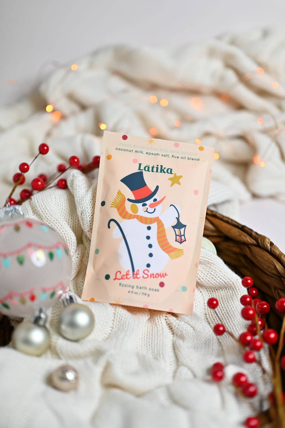 Snow Bath Salt - Christmas Stocking stuffer ☃️