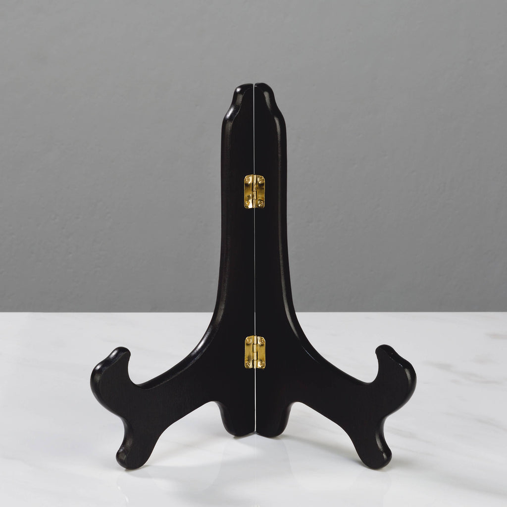 Wooden Easels (Basic Packaging = UPC tag only): Walnut / 9"