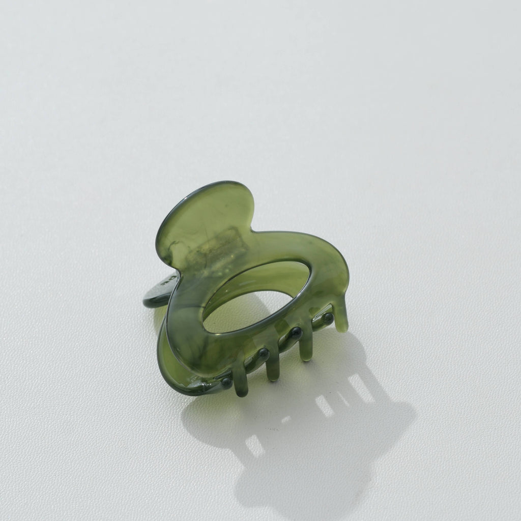 Jade Green Mini - Assorted Claw Clips: Assorted