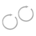 RENAISSANCE HOOP EARRINGS: Silver