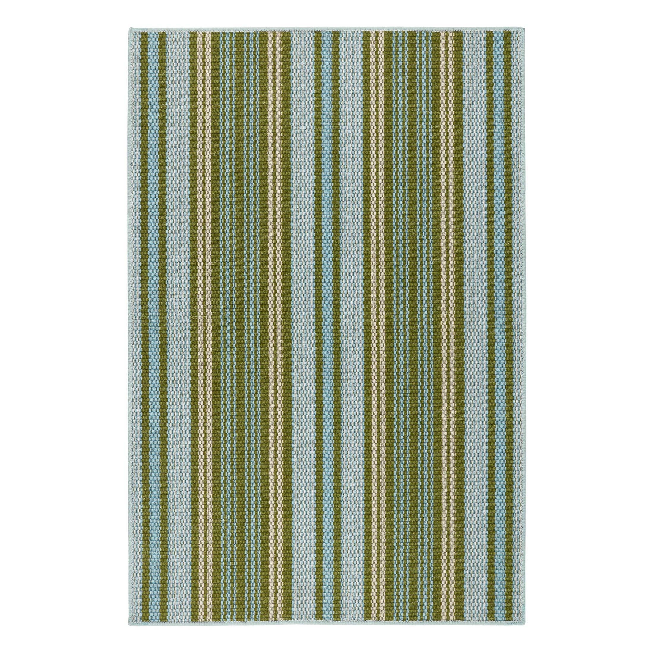 Caravan Stripe Machine Washable Rug | Multi: 2' x 3'