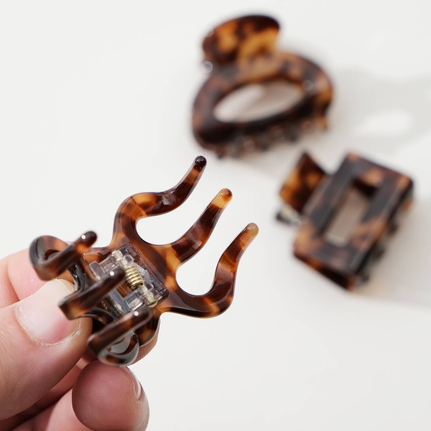 Deep Tortoise Mini - Assorted Claw Clips: Assorted