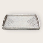 Large Rectangular Morning Tray  -  20.5x13.5x3.5'H: Brown