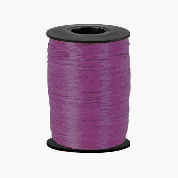 Matte Raffia Ribbon: Red Matte / 1 Pack / 500 yards