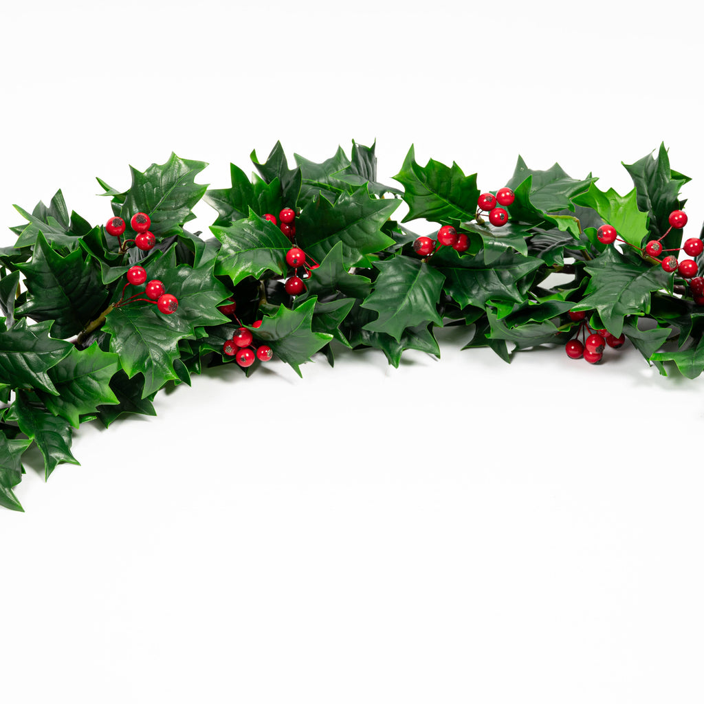Holly Berry Garland 60 Inch