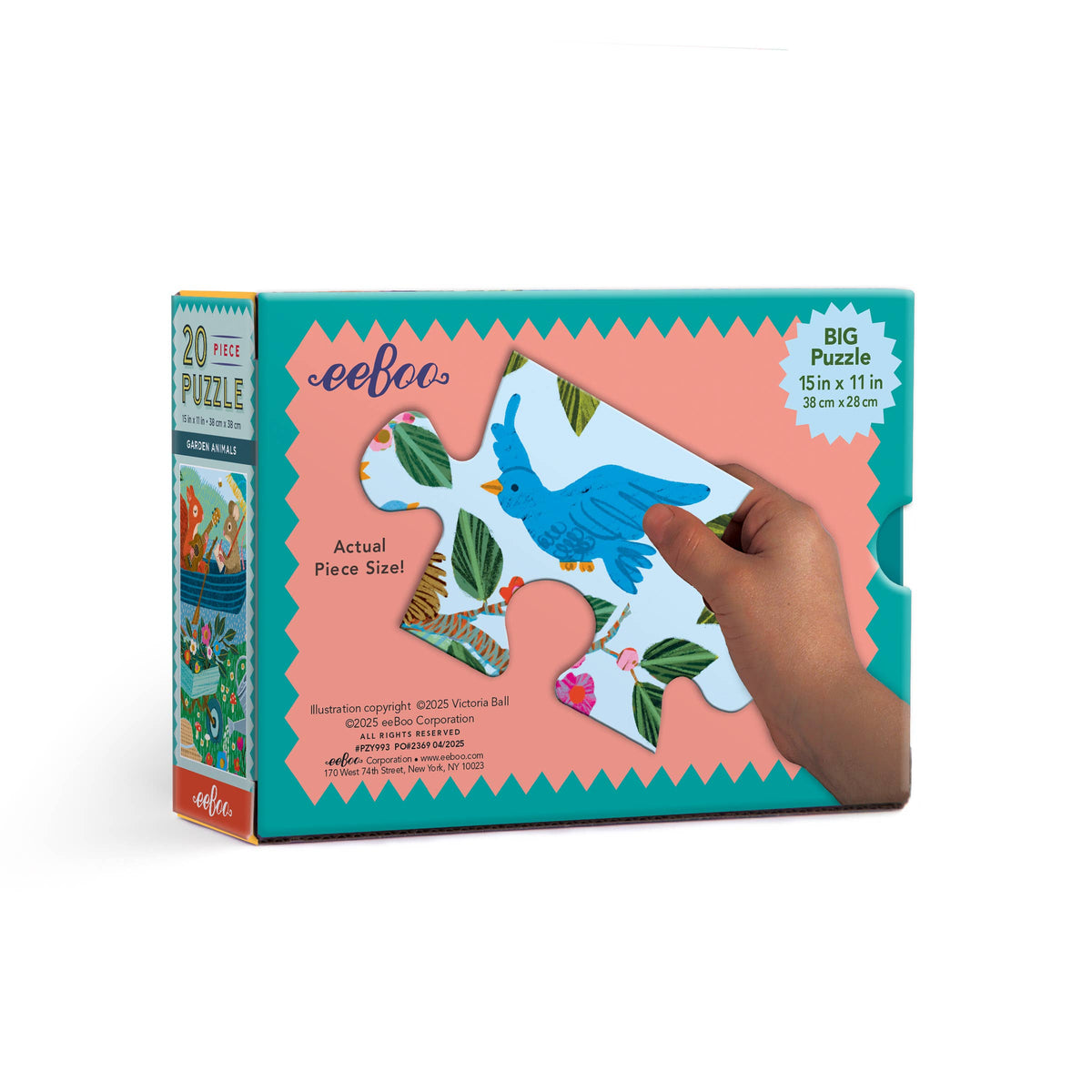 Garden Animals 20 Piece Puzzle