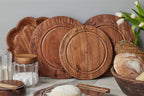 Vintage English Bread Board: Bread, Small, Natural