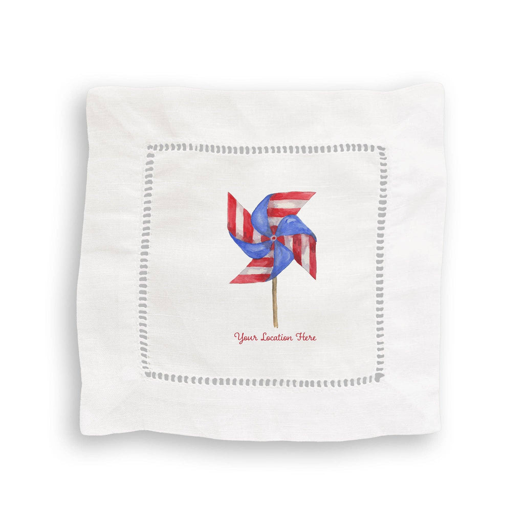 Pinwheel with Location: Dishtowel