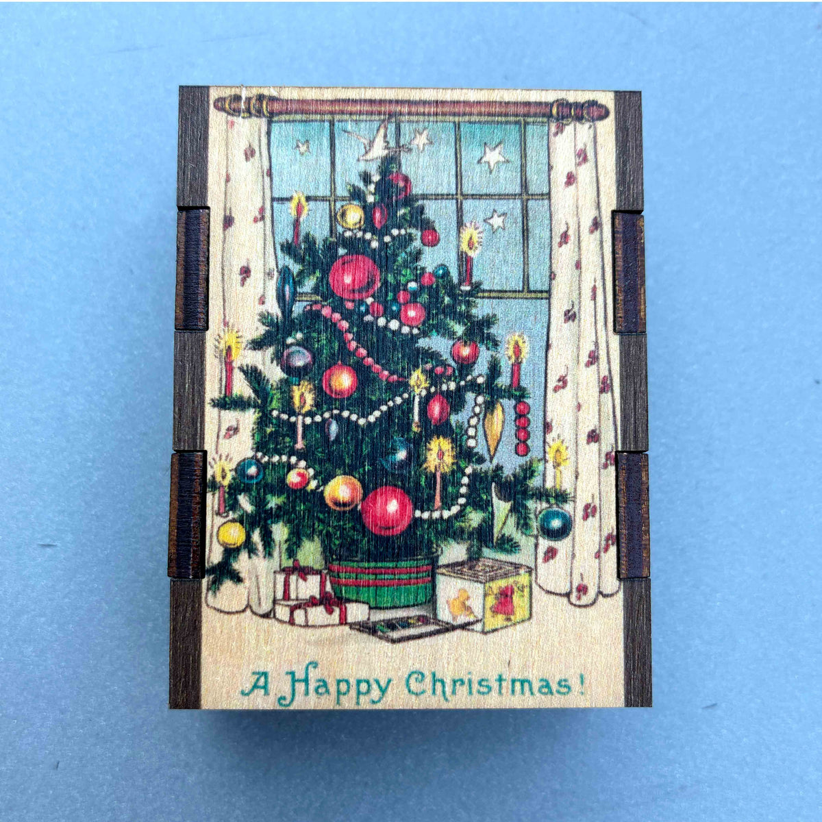 Matches • Christmas Tree Wooden Matchboxes • Home Decor