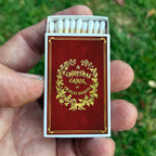 Matches • A Christmas Carol Dickens • Home Decor for Candles