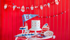 SMT1115 - Summertime Felt Pennant Banner