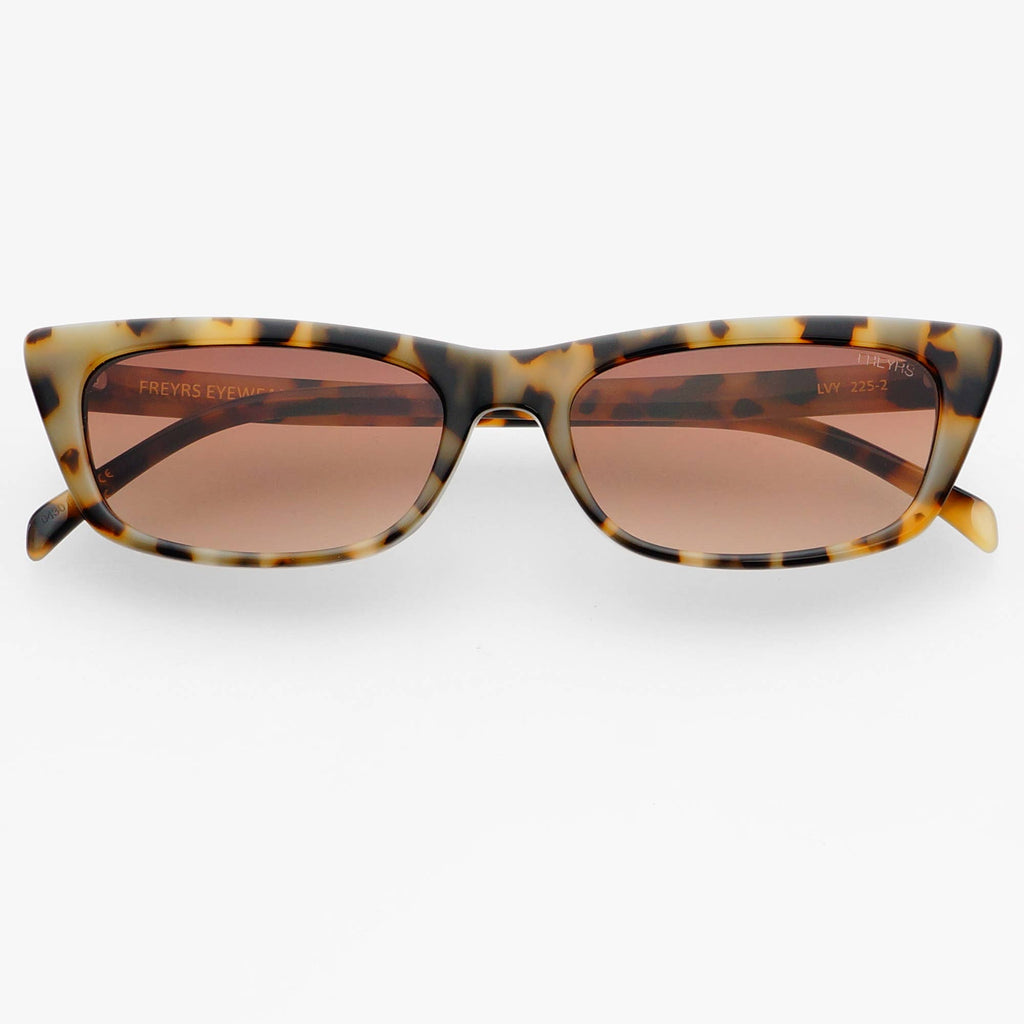 Ivy Acetate Cat Eye Womens Sunglasses  : Tortoise