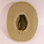 Paper Straw Braided Cord Band Cowboy Hat: KA