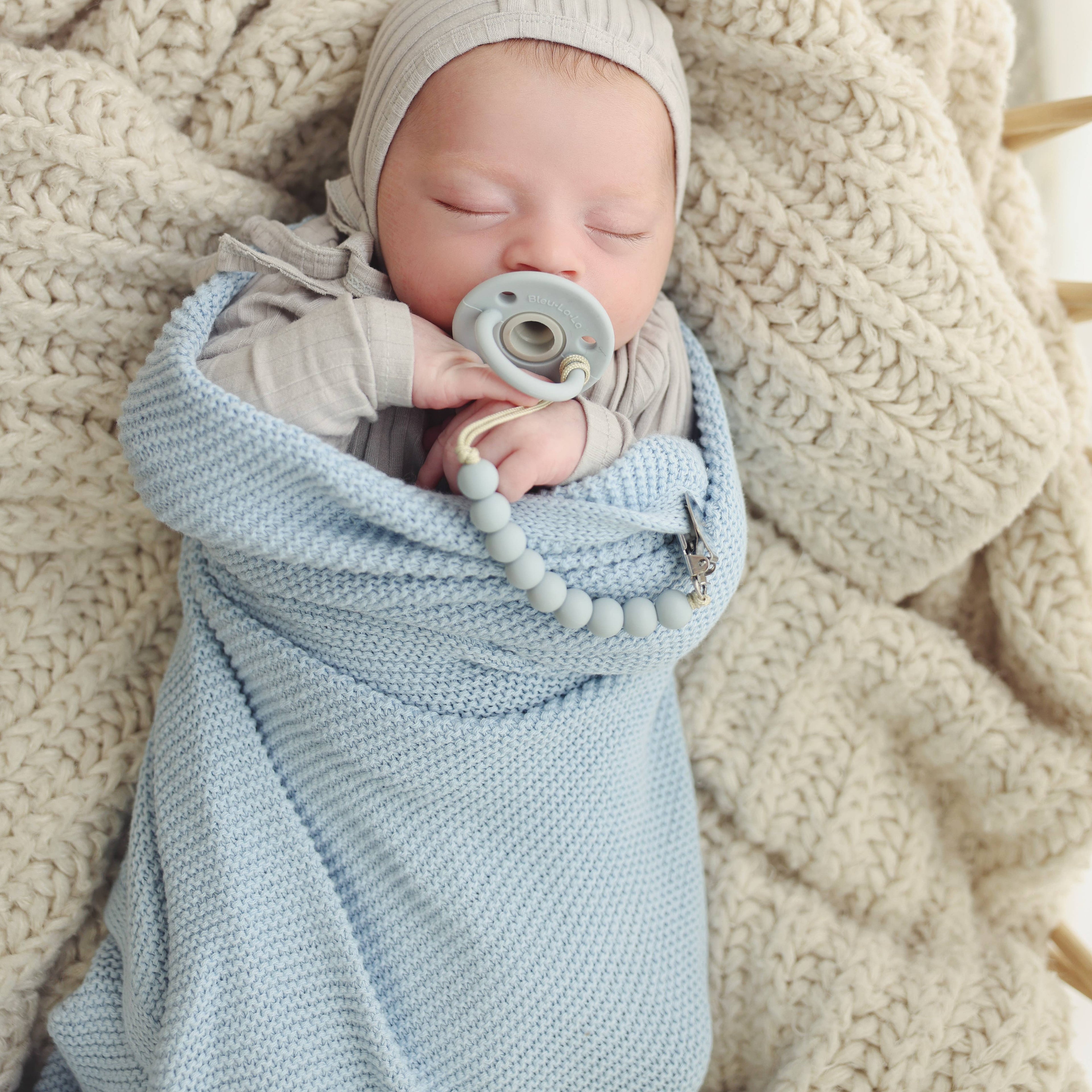Baby Blanket: Blush Pink