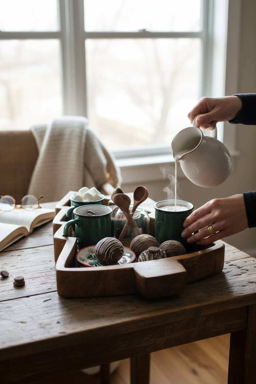 Large Christmas Tree Dough Bowl