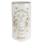 Emme Vase with Face, Ceramic