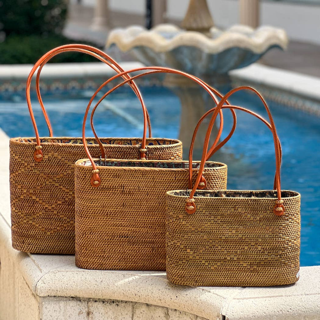 Ata Vine Tote Bags -