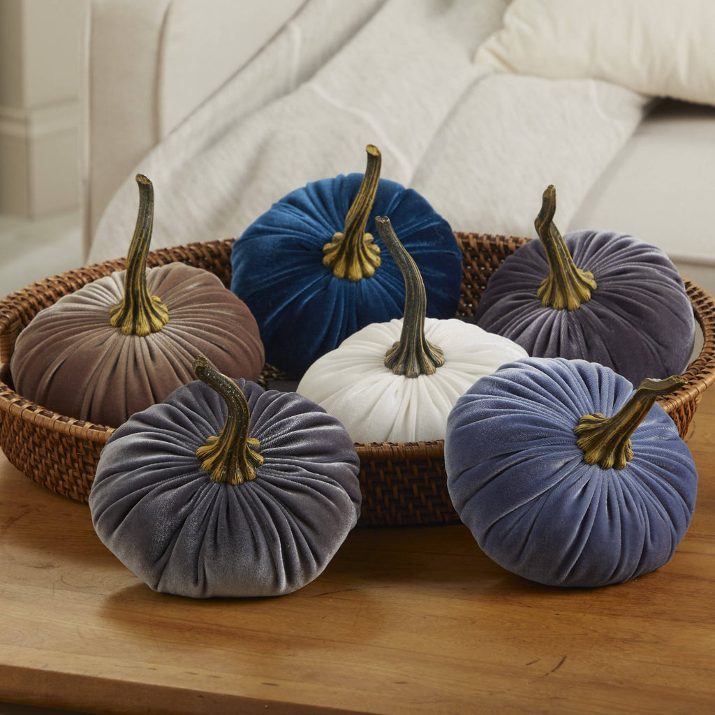 Pumpkin Large Velvet,  Olive