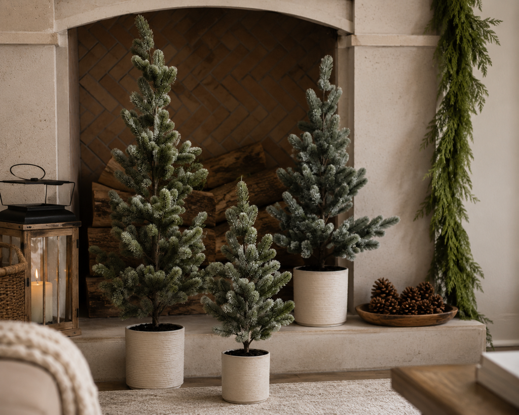 Real Touch Wild Spruce Potted Tree 48''