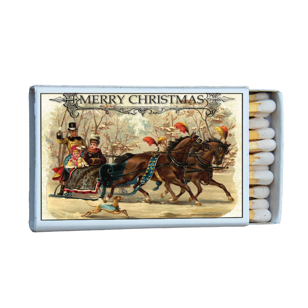 Matches • Christmas Sleigh Ride • Home Decor for Candles