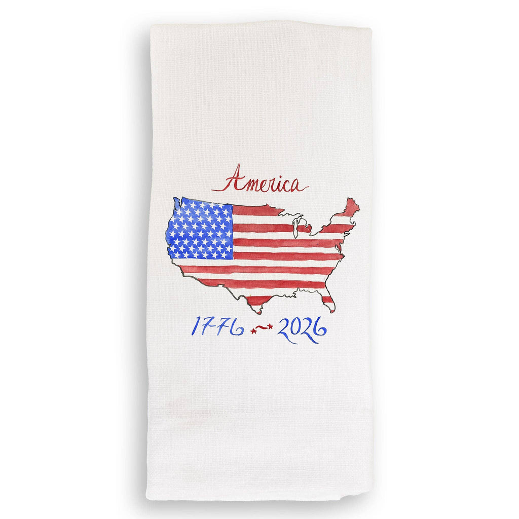 America the Beautiful: Dishtowel