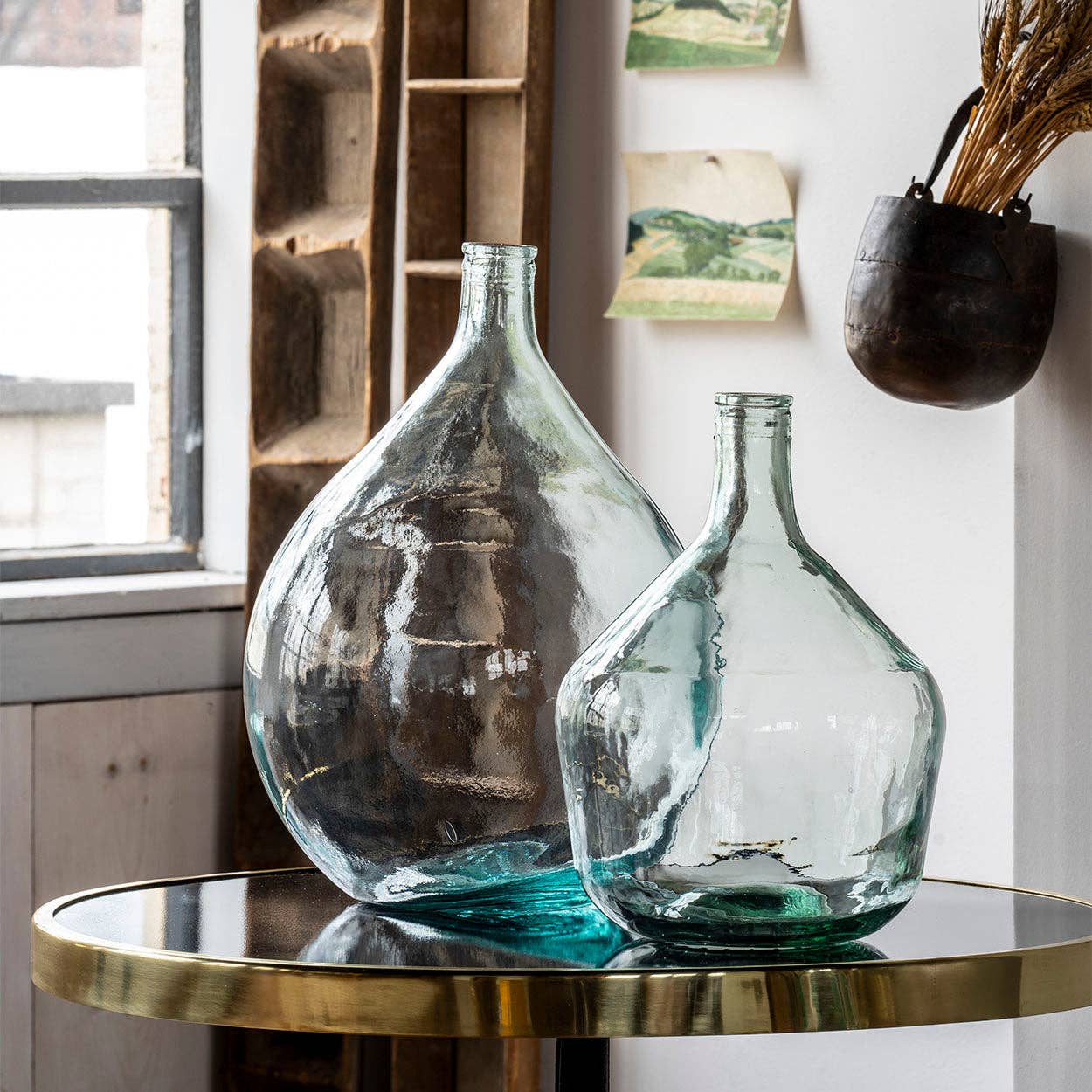 Glass Balon Bottle: Small