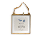 We Will Be Friends with Birds: Dishtowel