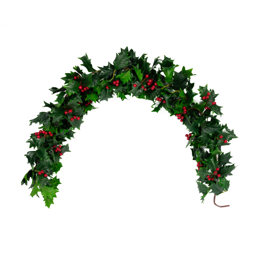 Holly Berry Garland 60 Inch