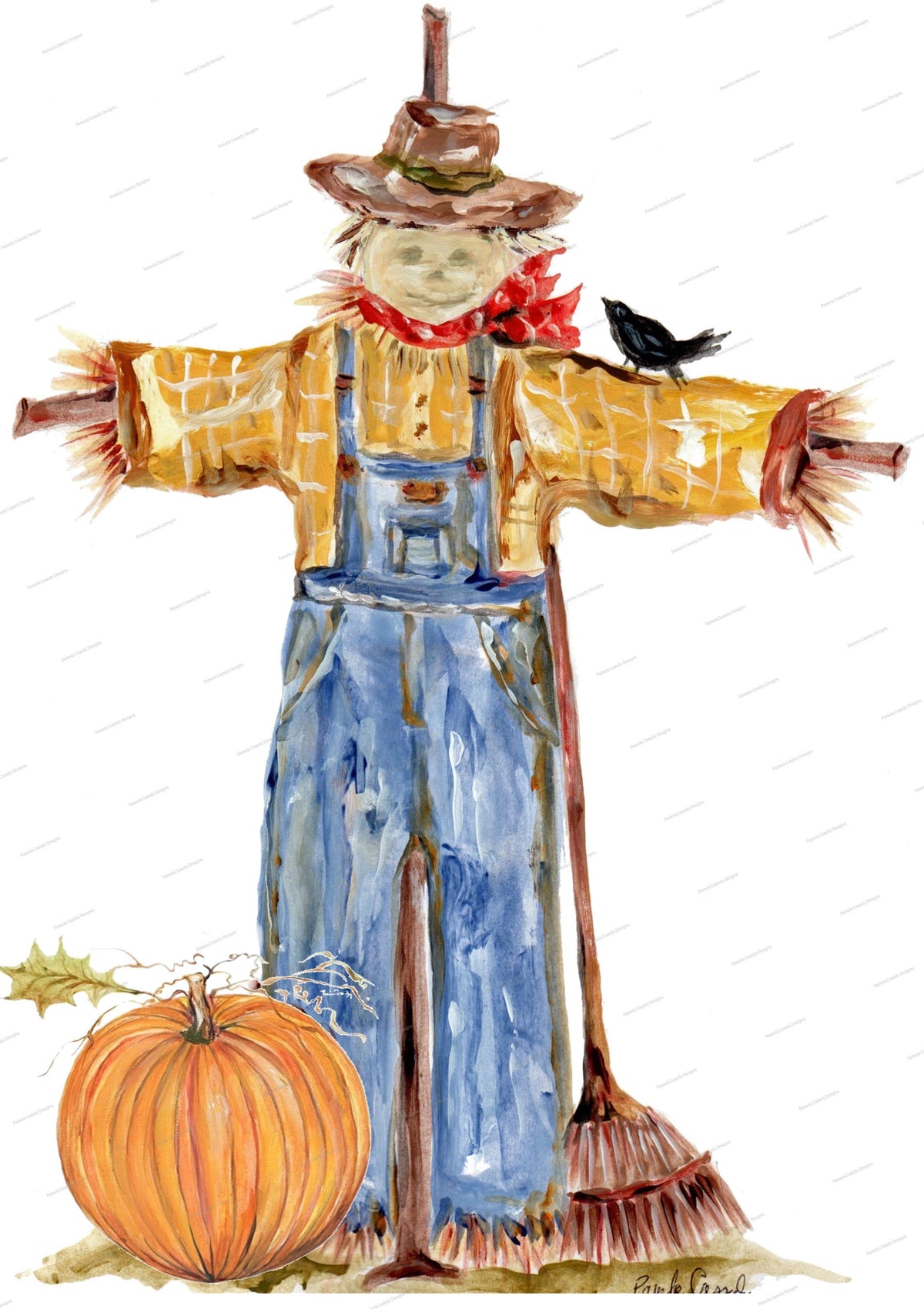Scarecrow Kitchen Towel