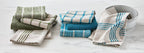 Canyon Woven Dishtowel Set/4 Olive Cotton Everyday
