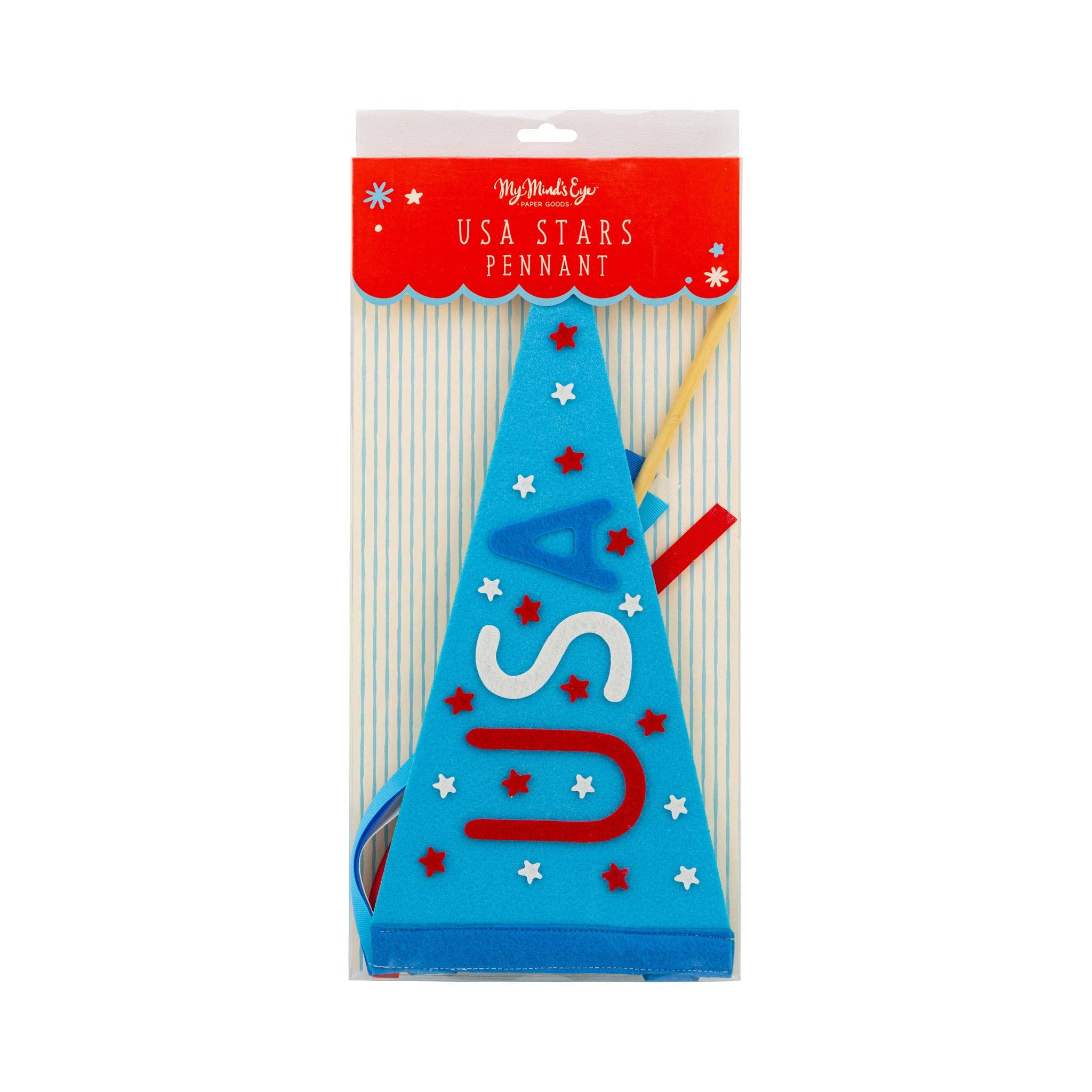 SMT1115 - Summertime Felt Pennant Banner
