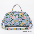 Floral Weekender Duffel Bag Carolina Spring