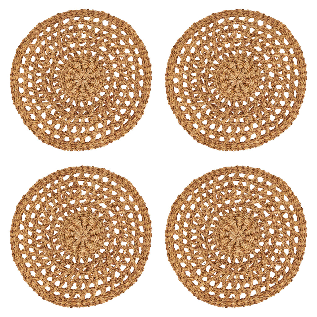 Rustic Charm Seagrass Placemat: Natural / 15"