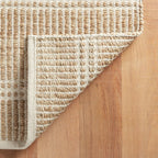 Arbor Handwoven Jute Rug | Ivory: 2' x 3'