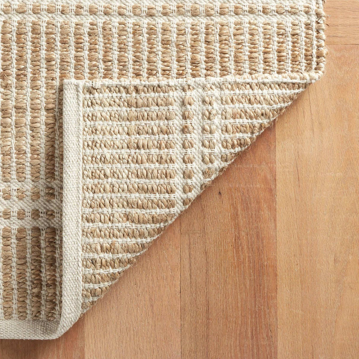 Arbor Handwoven Jute Rug | Ivory: 2' x 3'