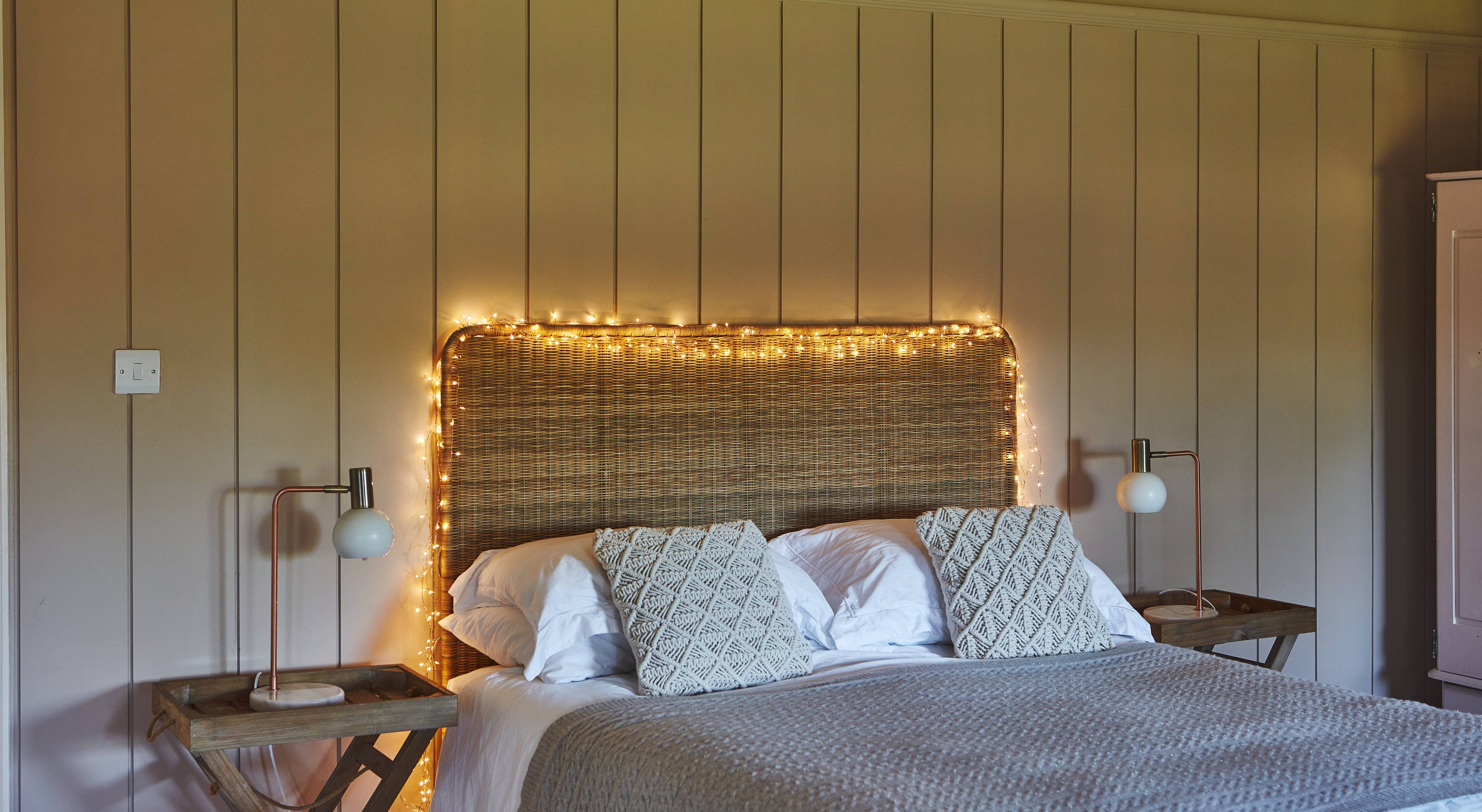 Cluster String Lights - Simple Battery LED Strings: Copper