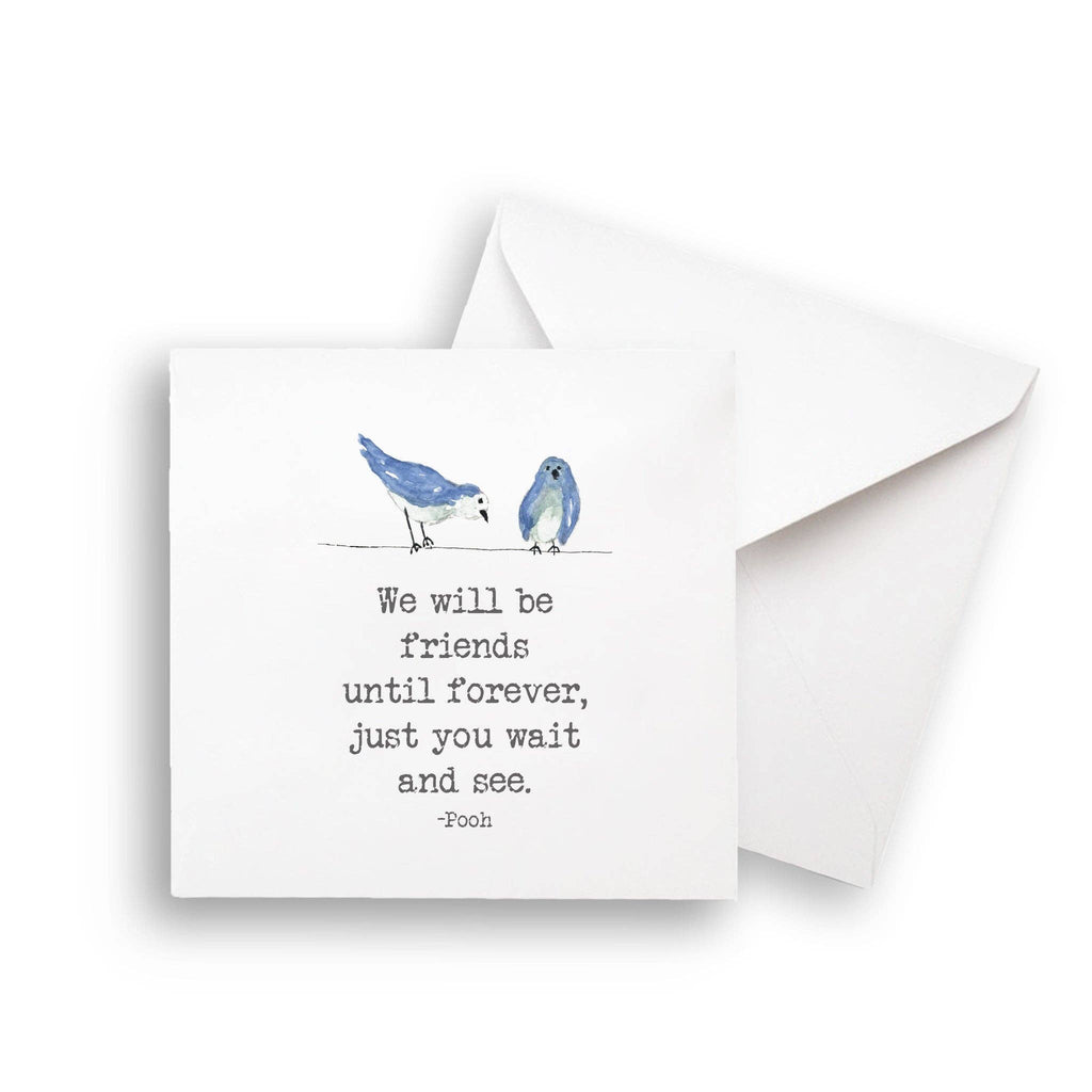 We Will Be Friends with Birds: Dishtowel