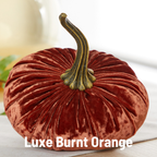 Pumpkin Large Velvet,  Olive