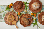 Vintage English Bread Board: Bread, Small, Natural