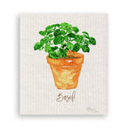 Basil: Keep Words / Dishtowel