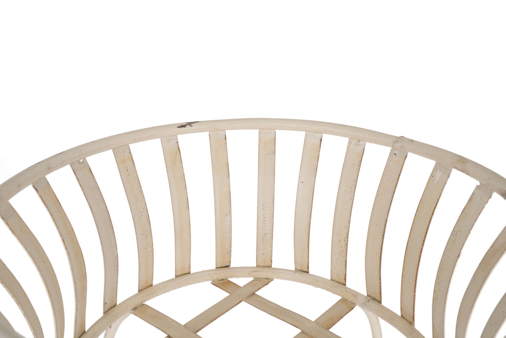 Joselyn Garden Planter Basket-Farmhouse-21x32 inches-White