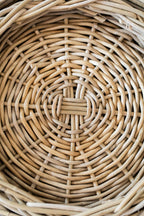 Rattan Round Tray: Large - 20" D