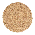 Handwoven Water Hyacinth Placemat: Natural / 15"