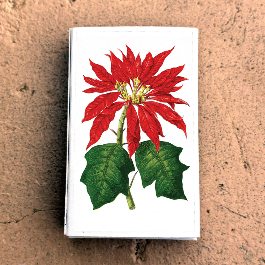 Matches • Poinsettia Flowers • Home Decor for Candles