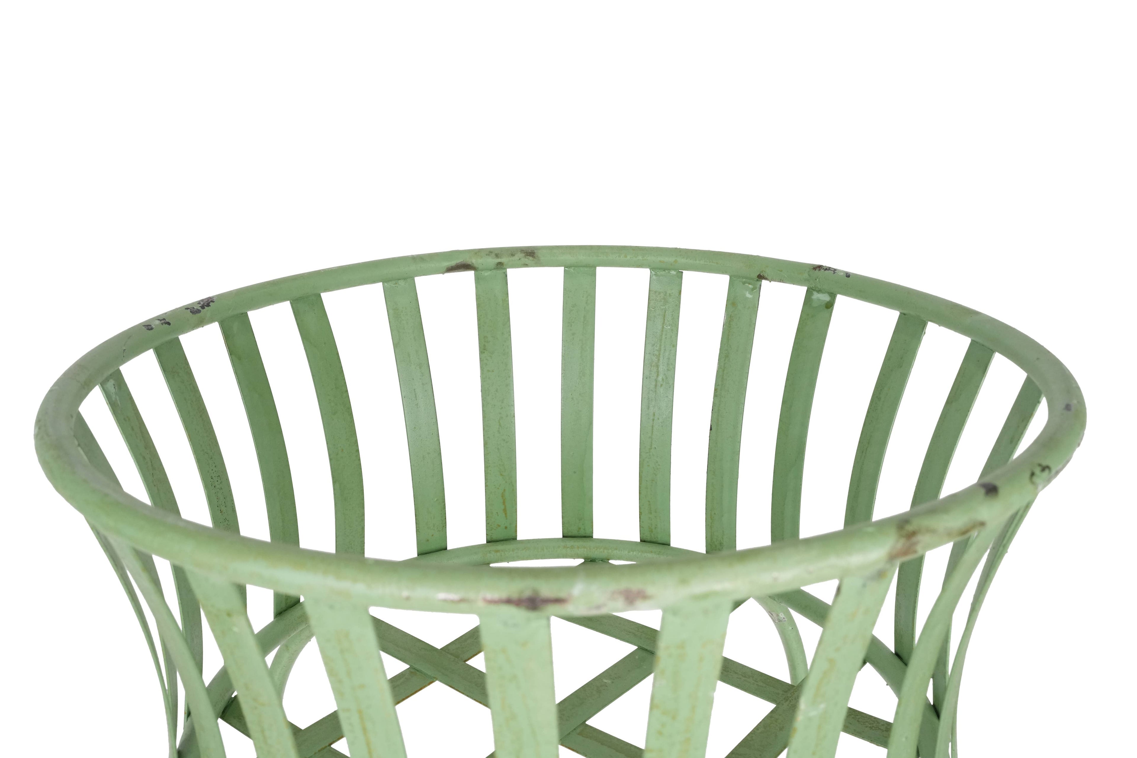 Garden Planter Basket-Farmhouse-21x32 inches-Green