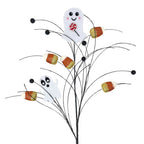 29" Felt Ghost & Candy Corn Spray | Whimsical Halloween
