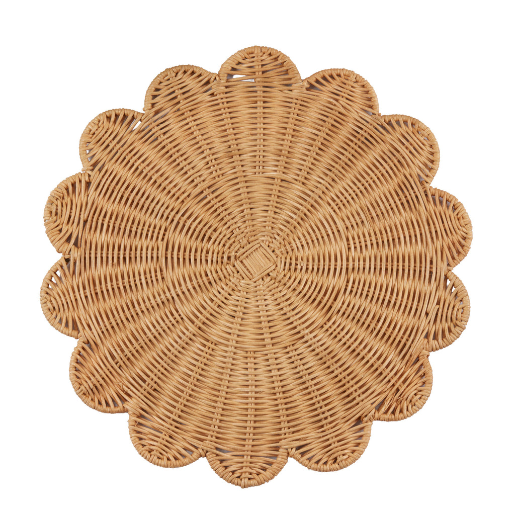 Rattan Charger Placemats: Natural / 15"